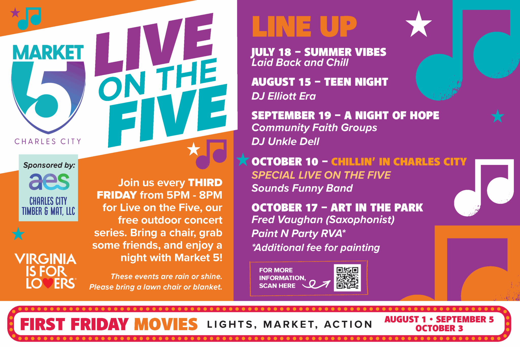 Find Events Events from July 18, 2025 – October 17, 2025 – Visit Market 5